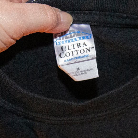 Gildan Stanley Kubrick A Clockwork Orange Logo Tee Shirt, Size Medium, Fair - Picture 2 of 4